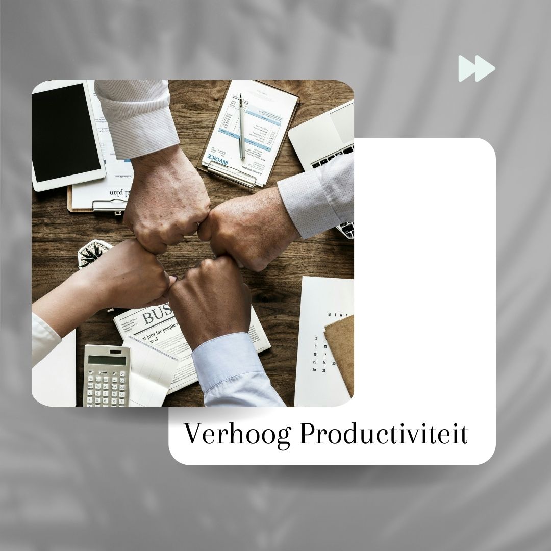 Verhoog je productiviteit met lagere werkdruk