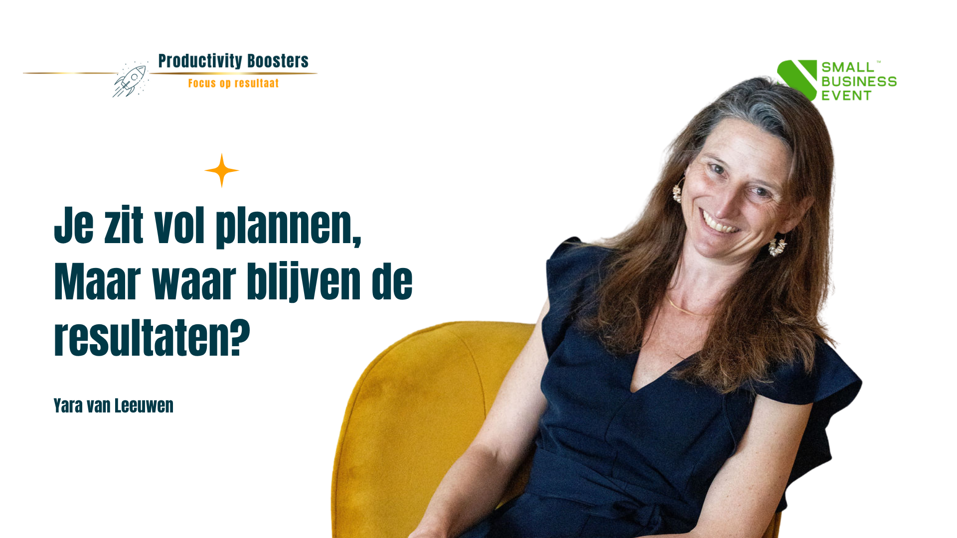 Je zit vol plannen. Maar waar blijven de resultaten
